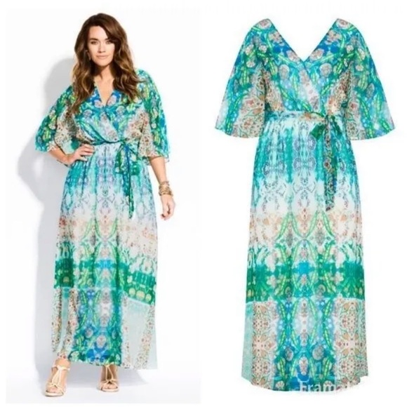 City Chic Istanbul Maxi Dress - Picture 3 of 9